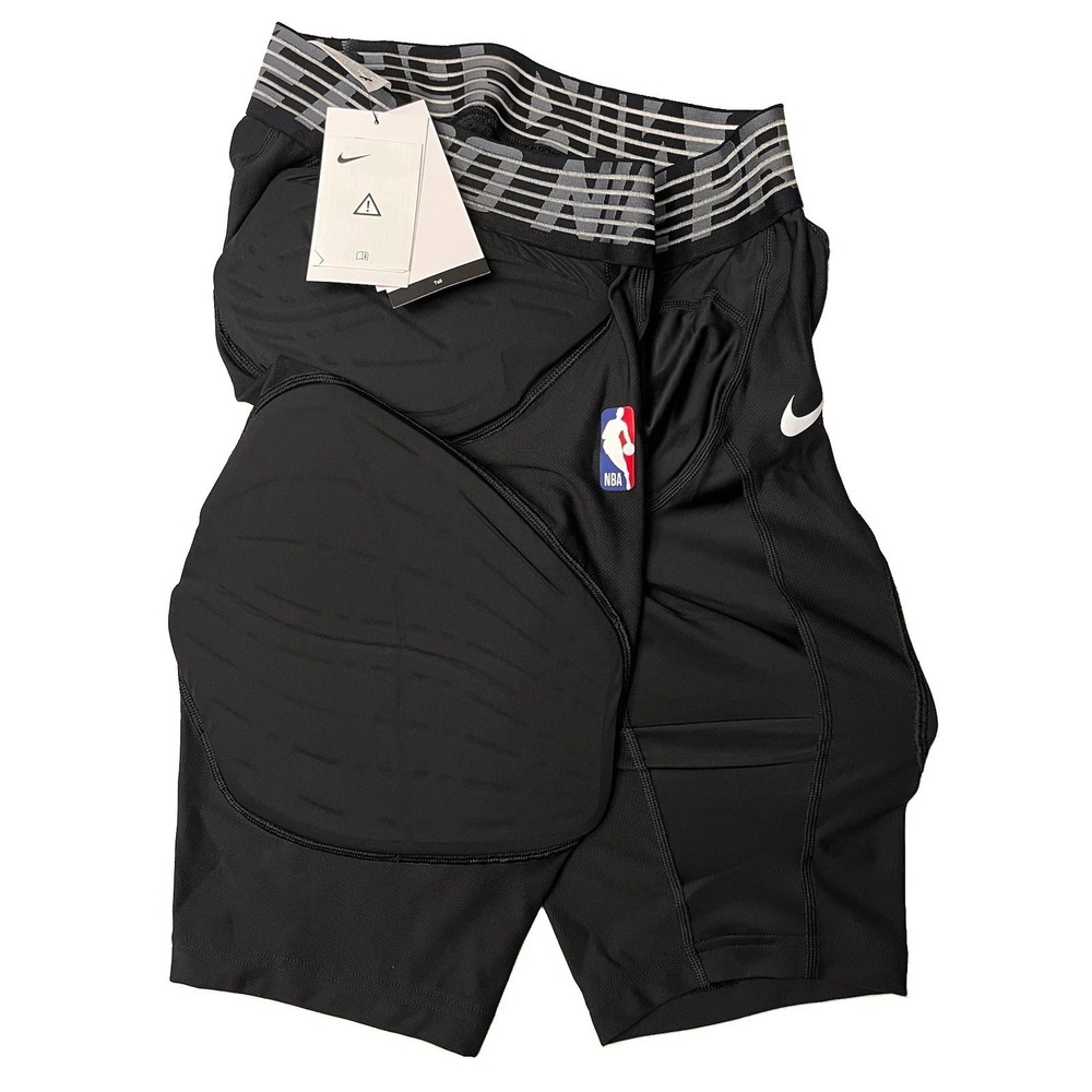 Nike NBA Pro Hyperstrong Padded Compression Shorts Men's XL Black Basketball